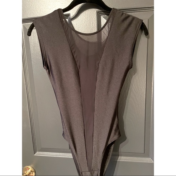 American Apparel MicroMesh Gloria V Bodysuit - Picture 5 of 5